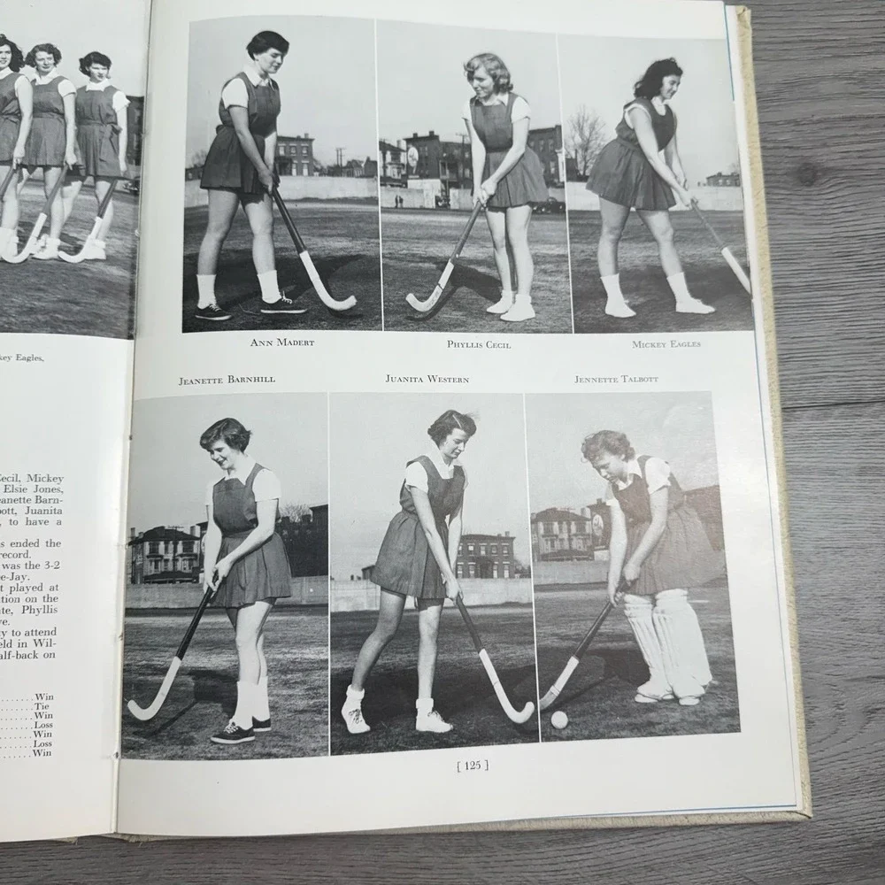 Vintage Marshallite 1953 John Marshall High School Yearbook Richmond Hardcover